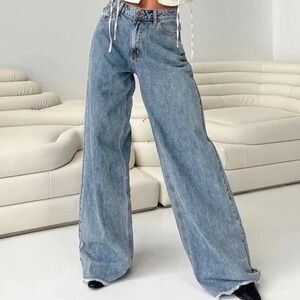 Lioness Women's Flare & Wide Leg Jeans - Blue